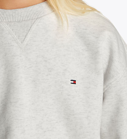 Tommy Hilfiger Sweatshirt - Timeless - Snow White Heather