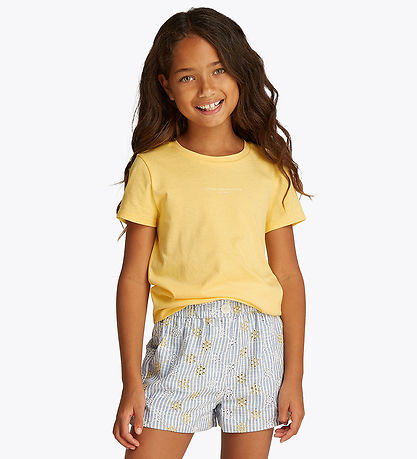 Tommy Hilfiger T-Shirt - Mini Body - Zitronella