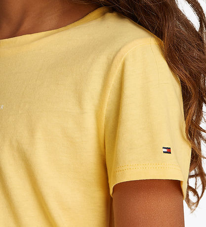 Tommy Hilfiger T-Shirt - Mini Body - Zitronella