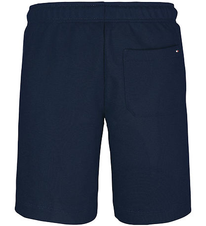 Tommy Hilfiger Collegeshortsit - Lippu Hilfiger - Dark Yö Laivas