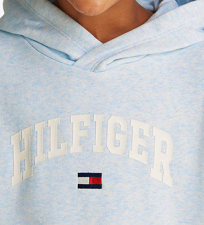 Tommy Hilfiger Kapuzenpullover - Varsity - Luftig Blue Heather