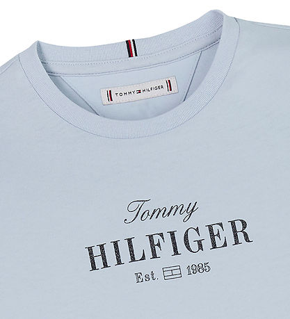 Tommy Hilfiger T-shirt - Script - Breezy Blue