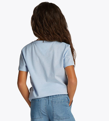Tommy Hilfiger T-shirt - Script - Breezy Blue