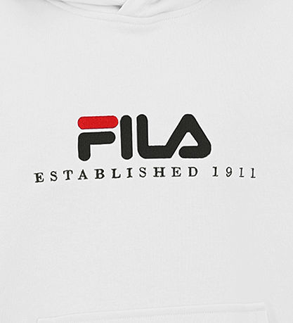 Fila Kapuzenpullover - Lodin - Bright White