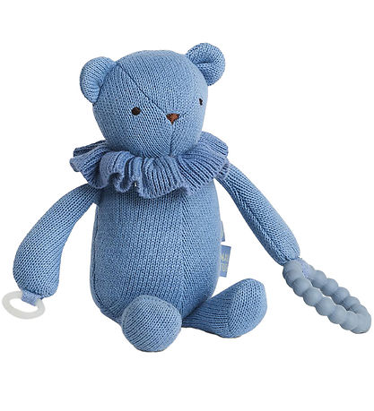 Smallstuff Activity Toy - Knitted - 17 cm - Blue