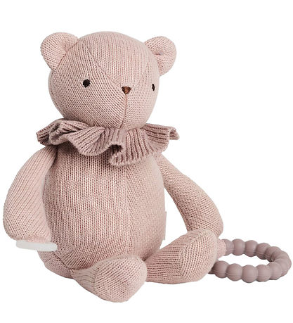 Smallstuff Activity Soft Toy - Knitted - 17 cm - Soft Rose