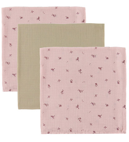 Name It Muslin Cloths - 3-Pack - NbnoHappy - Light Lilac