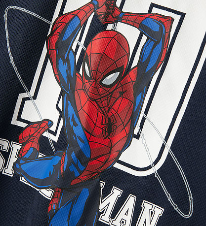 Name It Stuttermabolur - NmmMatz Spider - Dökkblátt Blazer