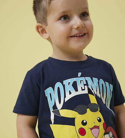 Name It Stuttermabolur - NmmMahe Pokémon - Dökkblátt Blazer