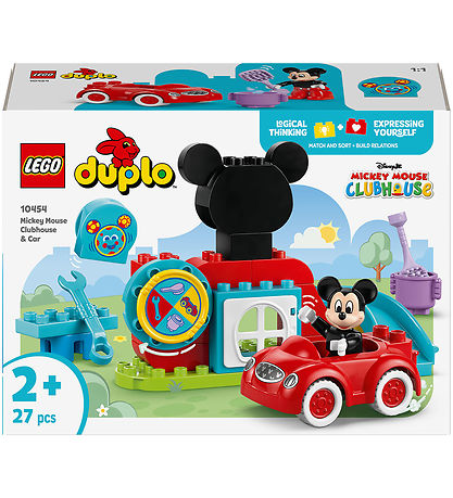 LEGO® DUPLO - Mickey's Clubhouse ja Auto 10454 - 27 Osaa