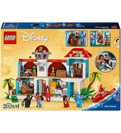 LEGO® Disney - Lilo and Stitch Beach House 43268 - 834 Parts