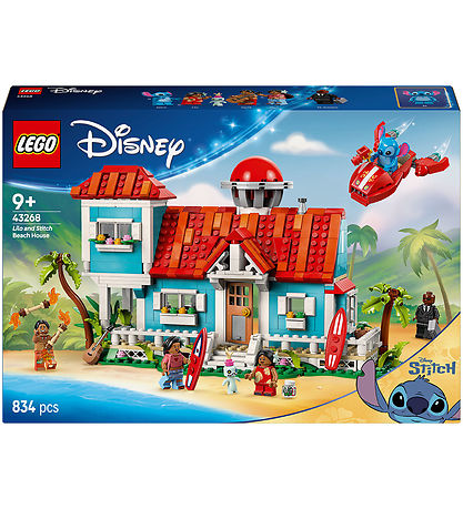 LEGO® Disney - Lilo and Stitch Beach House 43268 - 834 Parts