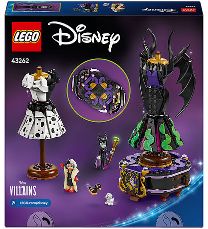 LEGO® Disney - Maleficent and Cruella de Vil's dresses 43262 - 5
