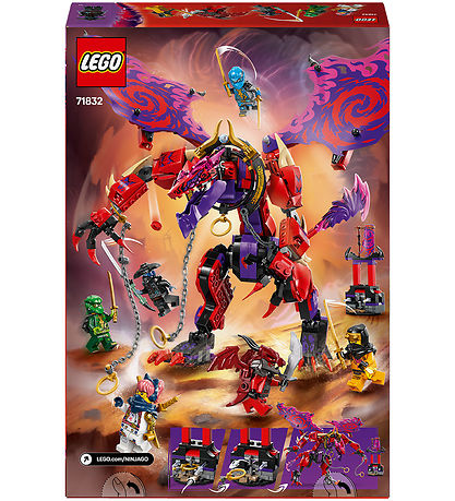LEGO® Ninjago - Chaos Dragon Thunderfang 71832 - 668 Parts