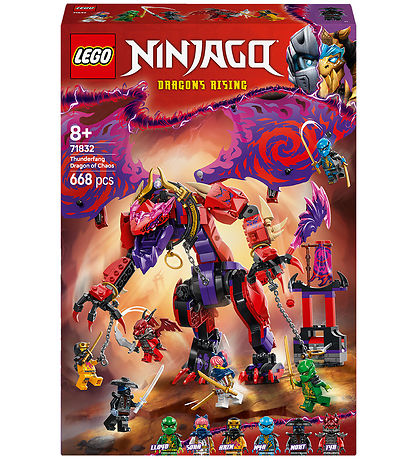 LEGO® Ninjago - Chaos Dragon Thunderfang 71832 - 668 Parts