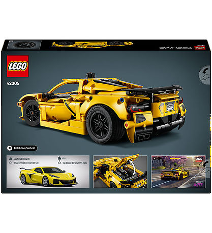 LEGO® Technic - Chevrolet Corvette Stingray 42205 - 732 Partar