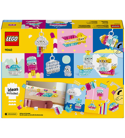 LEGO® Classic+ - Magical Transparent Box 11040 - 340 Parts