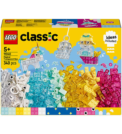 LEGO® Classic+ - Magical Transparent Box 11040 - 340 Parts