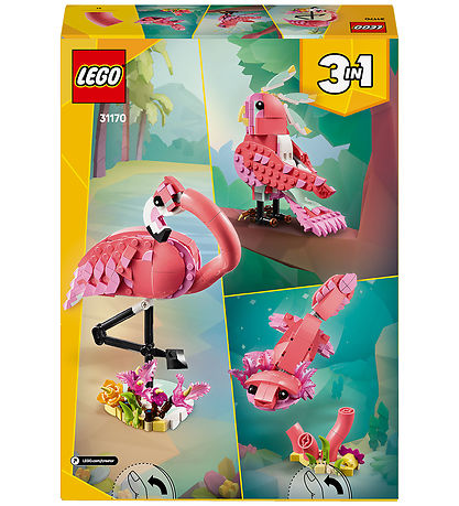 LEGO® Creator - Wild animals: Pink flamingo 31170 - 288 Parts