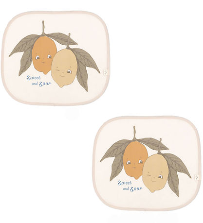 Konges Sløjd Solskydd - 2-pack - Ciao Lime