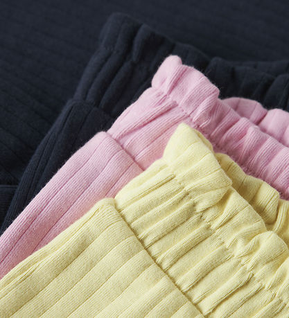 Name It Shorts - Rib - NmfSurajali - 3-Pack - Pink Frosting/W Pa