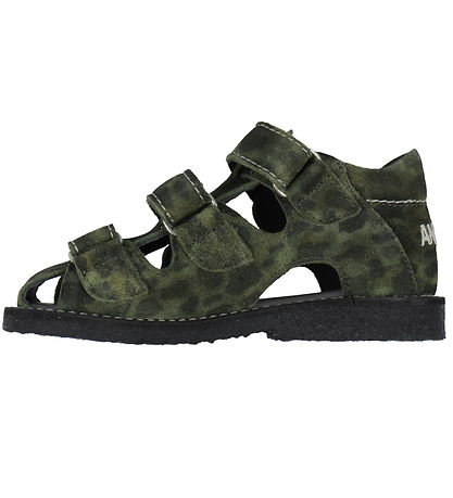 Angulus Sandals - Marshland Print Suede