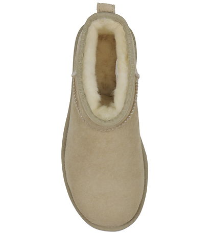 UGG Teddy Boots - Classic Ultra Mini - Sand