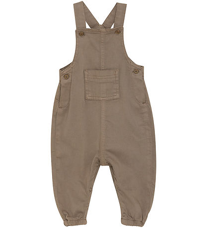 Minymo Overalls - Twill - Timber Wolf