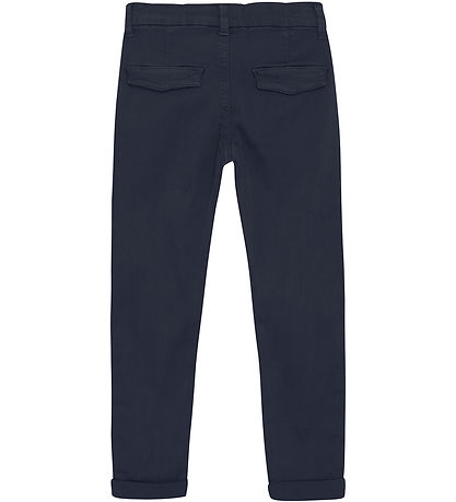 Minymo Trousers - Twill - Blue Nights