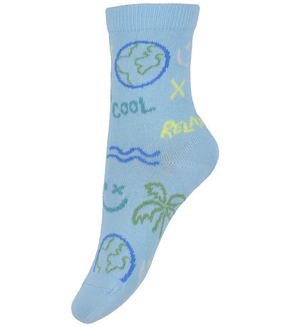 Melton Sokken - Relax - Sky Blue
