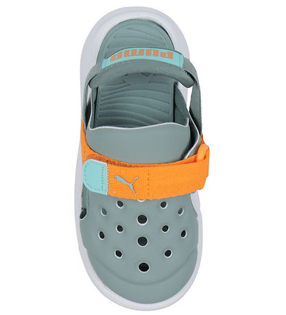 Puma Sandaalit - Evolve Ac Inf - Green/Kuu Oranssi