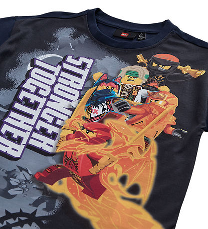 LEGO® Ninjago Stuttermabolur - LWTaffy - Dark Dökkblátt