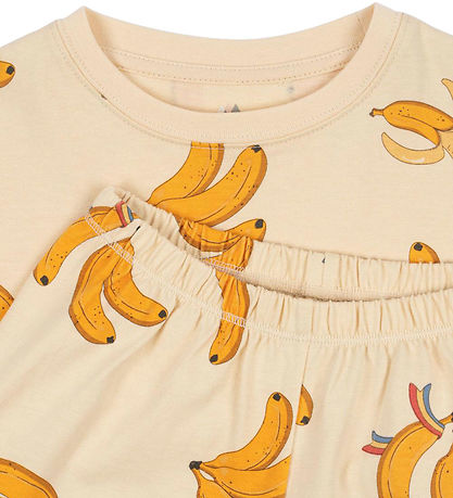 Konges Sløjd Shorts Set - Shorts/T-shirt - Lin - Go Bananas