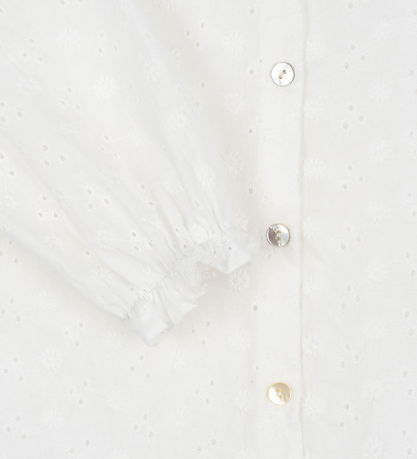 Konges Sløjd Skyrta - Lacey - Optic White