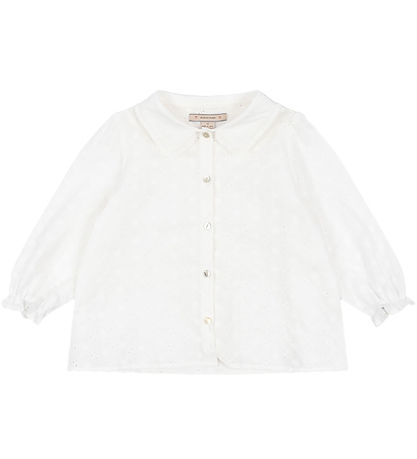 Konges Sløjd Skyrta - Lacey - Optic White