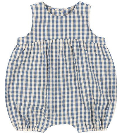Konges Sløjd Summer Romper - Kim Rompers - Captains Blue Check