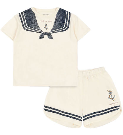 Konges Sløjd Pyjama Set - Famo - Antique White