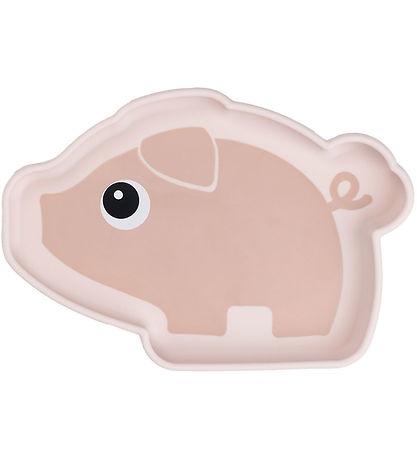 Done by Deer Silicone Stick Duck Stay Plate - Pigee - Powder