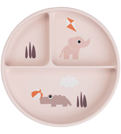 Done by Deer Stick Duck Stay Divided Plate - Playground - Pow