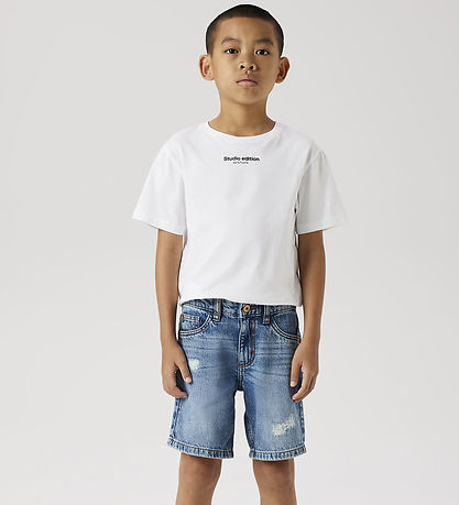 Name It Shorts - Noos - NkmSilas - Medium+ Blue Denim