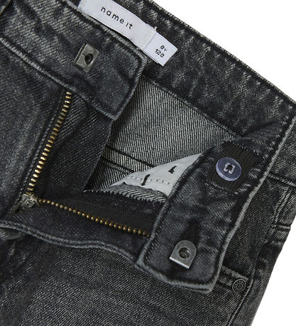 Name It Shorts - NkmSilas - Dark Grey Denim