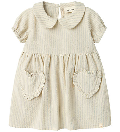 Lil' Atelier Kleid - NmfFolly - Dampf Blue