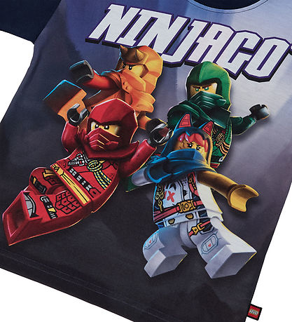 LEGO® Ninjago Stuttermabolur - LWTaffy - Dark Dökkblátt