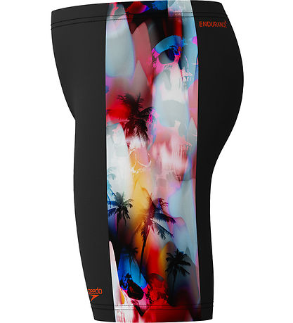 Speedo Badehose - Digital Panel Jammer - Schwarz m. Print