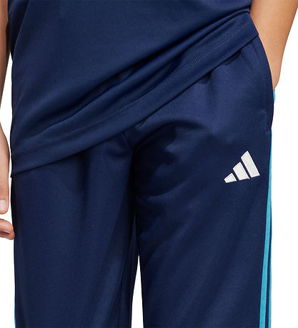 adidas Performance Track Pants - Tiro - Dark Blue/Shock Cyan/