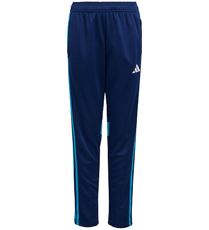 adidas Performance Track Pants - Tiro - Dark Blue/Shock Cyan/