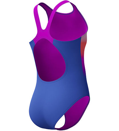Speedo Sundföt - Prentað Pulseback - Blátt M. Rendur