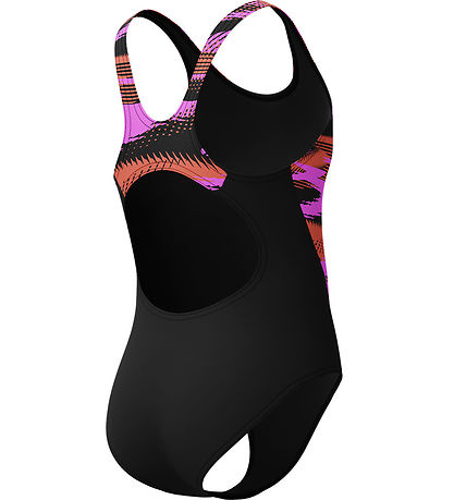 Speedo Sundföt - HyperBoom SPlice Muscleback - Svart M. Fjólublá