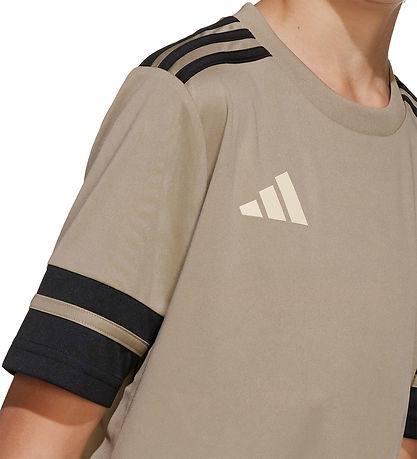 adidad Performance Stuttermabolur - Squadra25 - Blanch Cargo/Sva