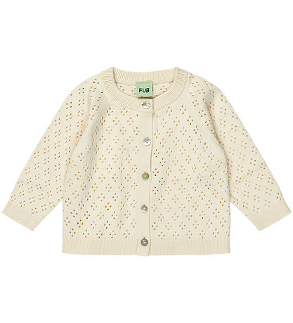 FUB Cardigan - Knitted - Ecru